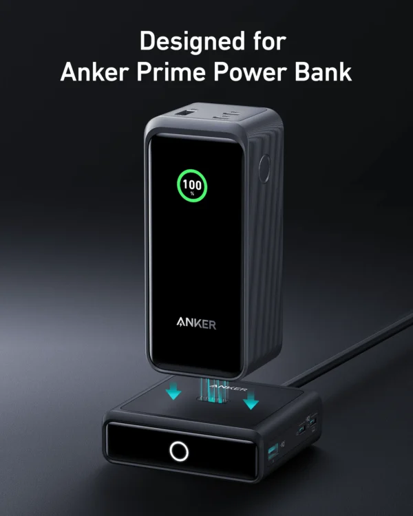 Anker 100W Charging Base for Anker Prime Power Bank - Image 3
