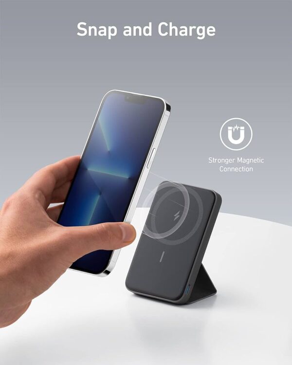 Anker Magnetic Power Bank 5000mAh Foldable Wireless Portable - Image 2
