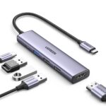 UGREEN 5-in-1 Type-C Hub with HDMI I Port, 100W USB-C PD
