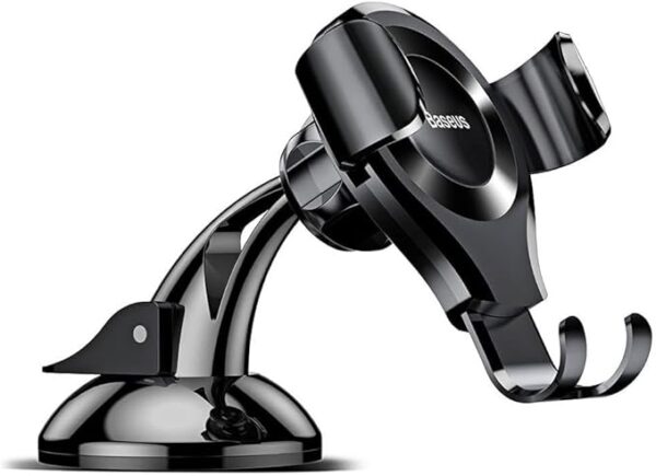Baseus Osculum Type Gravity Car Mount Holder Black - Image 4