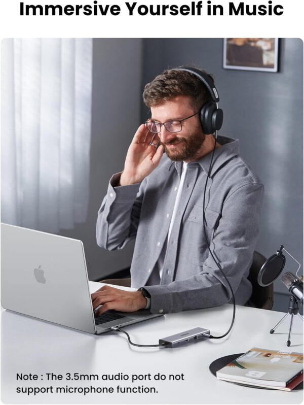 UGreen 10-in-1 USB-C Hub with 4K HDMI and USB 3.0 Ports - Image 5