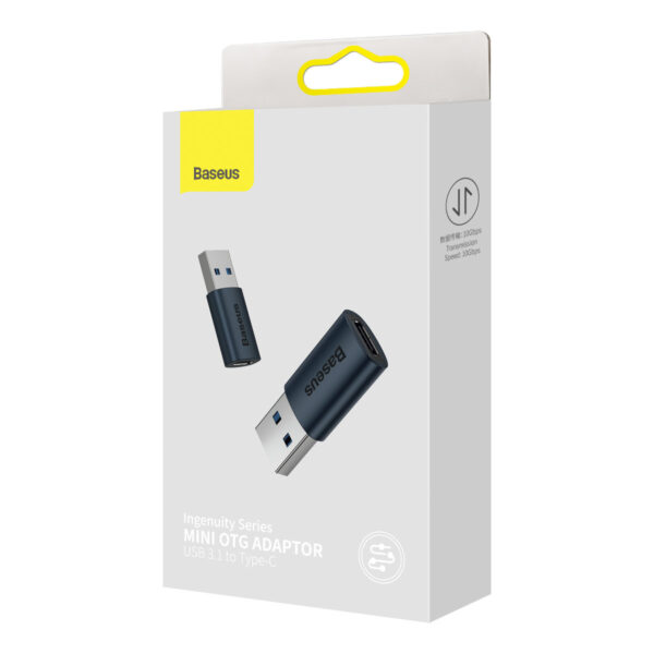 Baseus Ingenuity Series Mini OTG Adapter  USB 3.1 to Type-C - Image 2