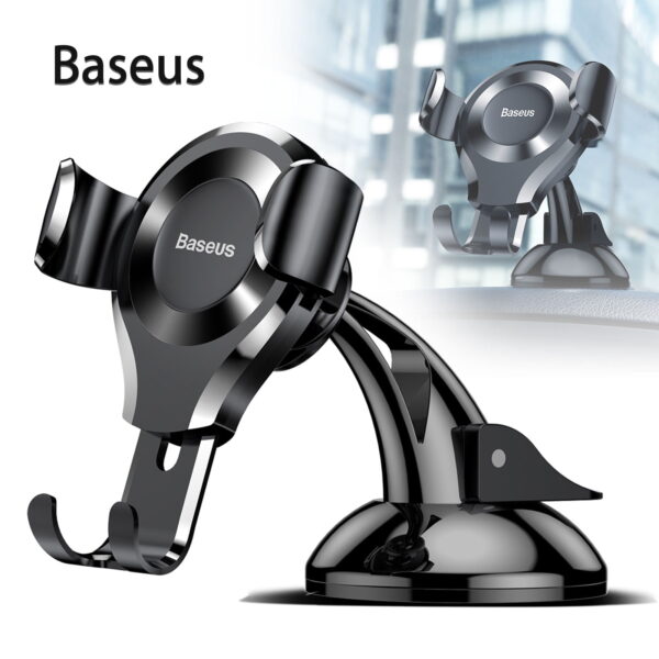 Baseus Osculum Type Gravity Car Mount Holder Black