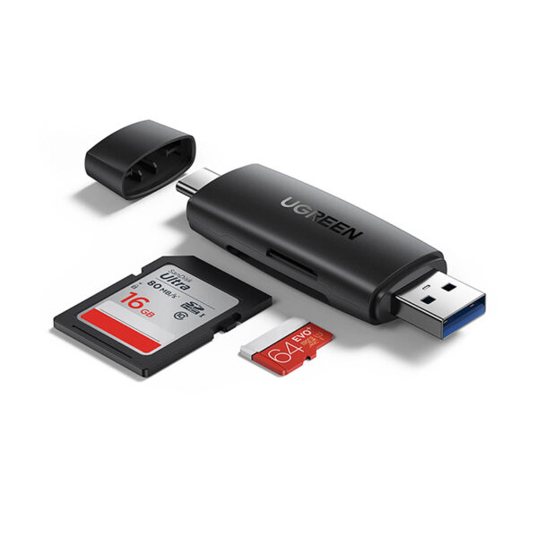 Ugreen USB-A & USB-C 2-in-1 Memory Card Reader