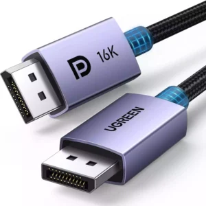 Ugreen 16K DisplayPort 2.1 Male To Male Cable 2m