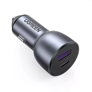 Ugreen  Fast Car Charger PD 3.0+QC 3.0 Dual 42.5W