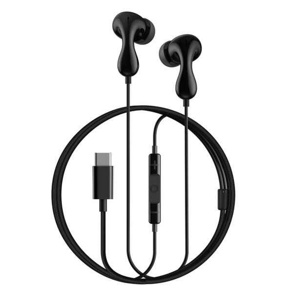 Baseus CZ20 Wired Earphones USB-C - Black