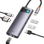 Baseus 6-in-1 USB C Hub with 4K HDMI, 100W PD & Ethernet