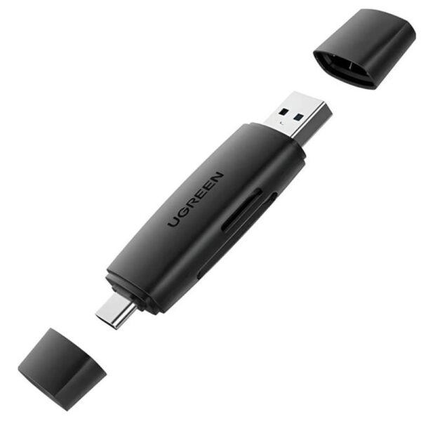 Ugreen USB-A & USB-C 2-in-1 Memory Card Reader - Image 2
