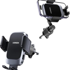 UGREEN Car Phone Holder Vent Bundle with Holder Black