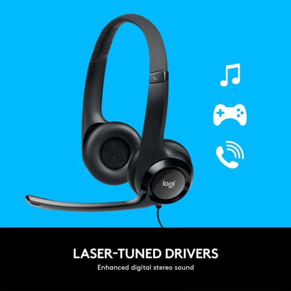 Logitech USB Computer Headset - Image 6