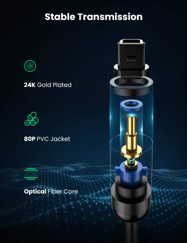 UGREEN Optical Digital Audio Cable - Image 7