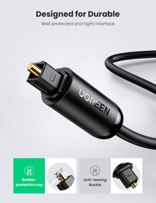 UGREEN Optical Digital Audio Cable - Image 2