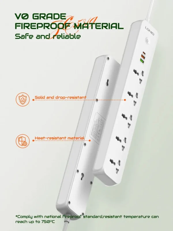 Ldnio Defender Series Power Extension - Image 5