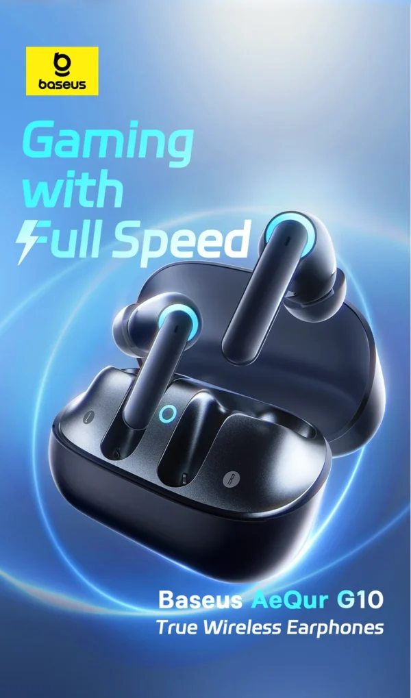 Baseus AeQur G10 True Wireless Earphones Cluster Black - Image 3