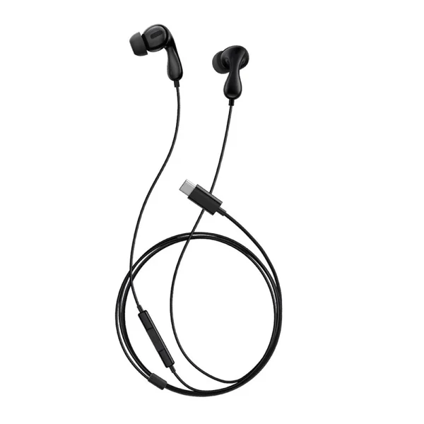Baseus CZ20 Wired Earphone USB-C Black - Image 2