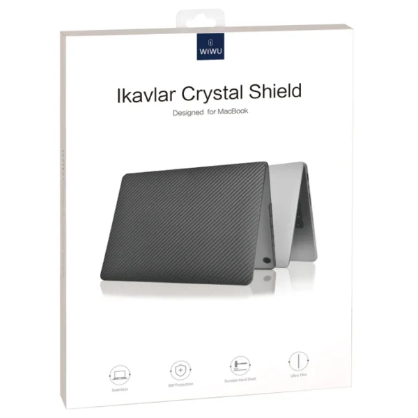 Wiwu Ikavlar Shield Case For MacBook Pro 13" Air 2020-Black - Image 3