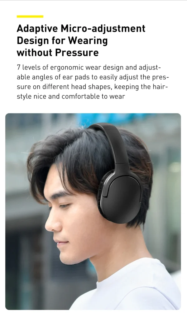 Baseus D02 Pro Wireless Headphones – Bluetooth 5.3 - Image 5