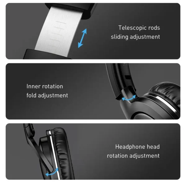 Baseus D02 Pro Wireless Headphones – Bluetooth 5.3 - Image 6
