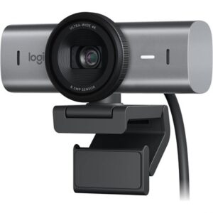 Logitech MX BRIO 4K Webcam – HD Video & AI Audio
