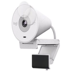 Logitech BRIO 300 Full HD 1080p Webcam | Off-White