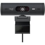 Logitech BRIO 505 Webcam – 1080p HDR, Auto Light & Framing