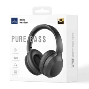 WIWU TD-01 PURE BASS HEADSET - black