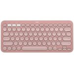 Logitech Pebble Keys 2 K380S Bluetooth Wireless Keyboard- Rose