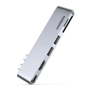 GREEN 80856 6 IN 2 USB C HUB FOR MACBOOK PRO