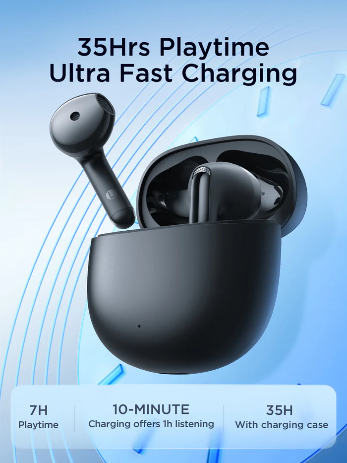 Joyroom Funpods Series JR-FB1 True Wireless Earphones - Black - Image 3