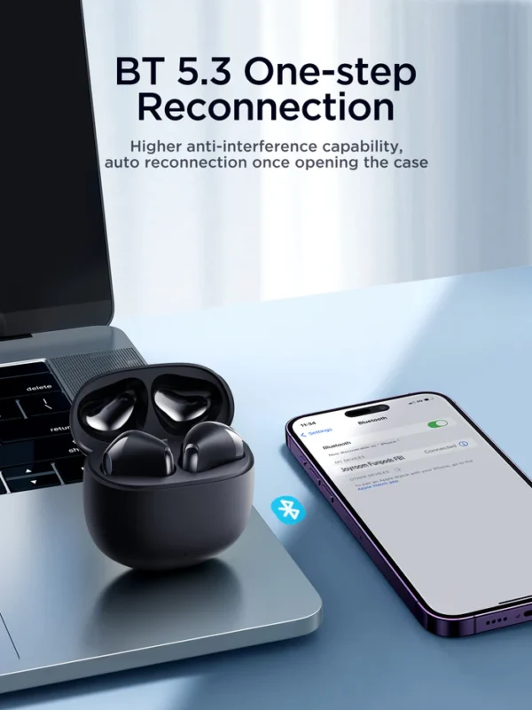 Joyroom JR-FB1 Wireless Earphones – Fast Charging, BT 5.3 - Image 4