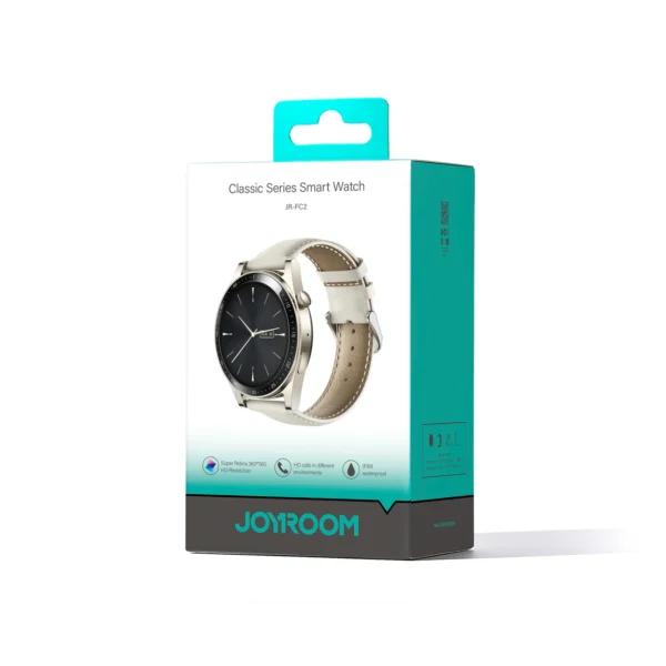 JR-FC2 Gold Smart Watch – Bluetooth Calling & HD Display - Image 6