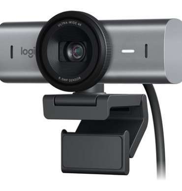 Logitech MX BRIO 4K Webcam – HD Video & AI Audio