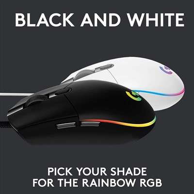 Logitech G102 Light sync Gaming Mouse | White - Image 4