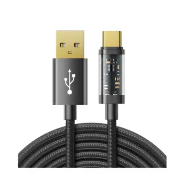 S-UC027A12 USB-A To Type C 3A Cable 1.2M Black
