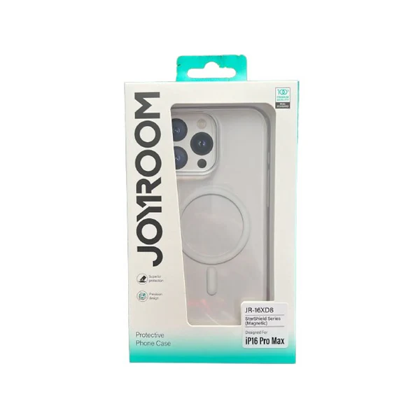 Magnetic Transparent Phone Case For iPhone 16 Pro Max