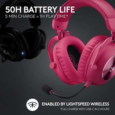 Logitech G PRO X 2 Wireless Headset | 50mm Drivers & 7.1 Sound - Image 2