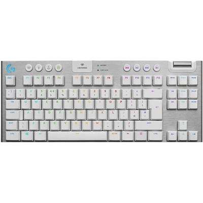 Logitech G915 TKL Wireless RGB Mechanical Gaming Keyboard (White)