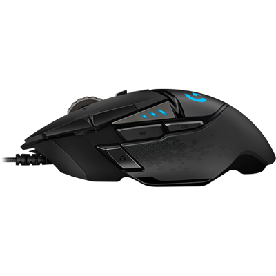 Logitech G502 Hero Gaming Mouse, Black - Image 3