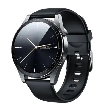 JR-FC2 Smart Watch Black – HD Display, Smart Calling