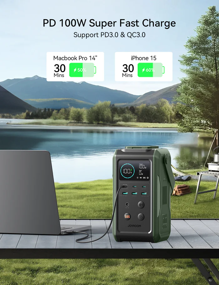 JOYROOM JR-PBF10 100W Power Bank- 75000mAh - Image 3