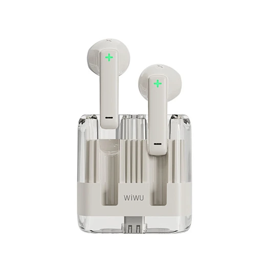 Wiwu T21 Crystal Wireless Stereo Earbuds - Image 2