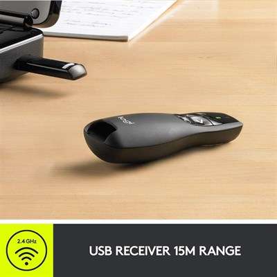 Logitech R400 Wireless Laser Presentation Remote - Image 3