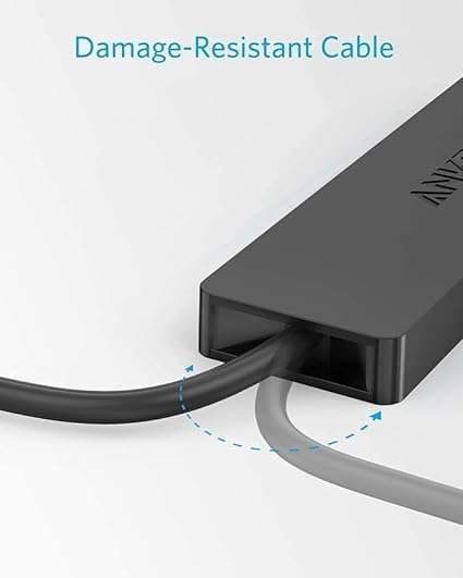 Anker 4-Port USB 3.0 Ultra Slim Data Hub Extended Cable - Image 2