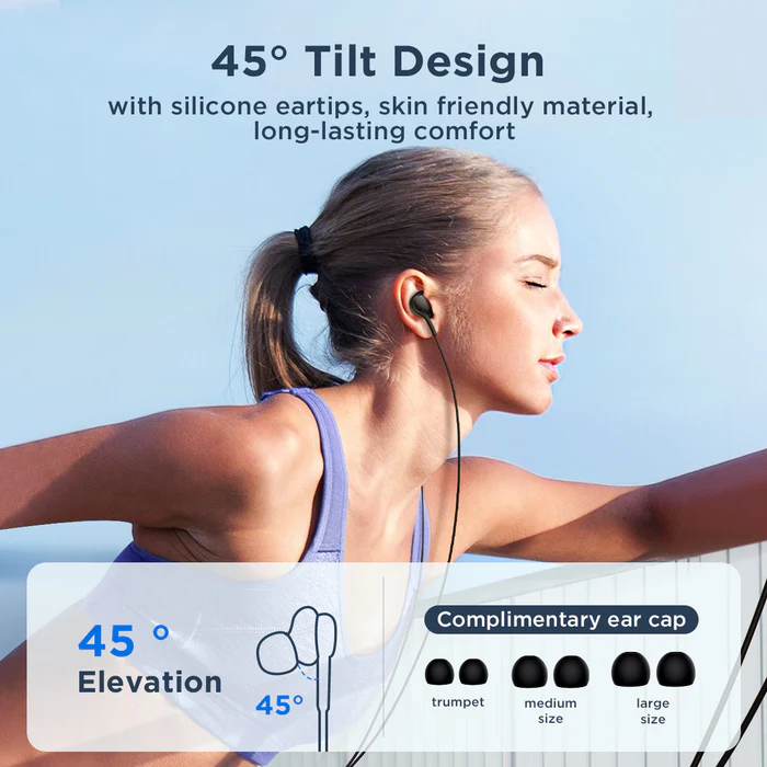 Joyroom JR-EW02 Wired Series In-Ear Wired Earbuds - White - Image 7