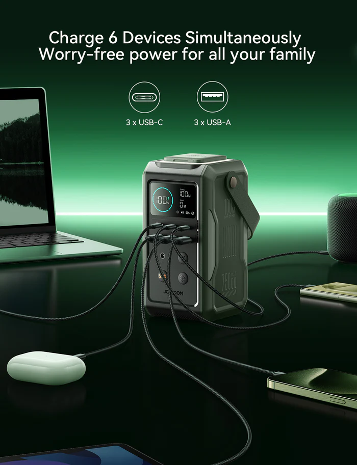 JOYROOM JR-PBF10 100W Power Bank- 75000mAh - Image 4