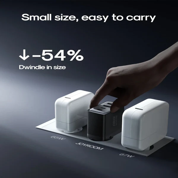 Joyroom 67W GaN Fast Charger 4-Port + 100W Cable | Pakistan - Image 6