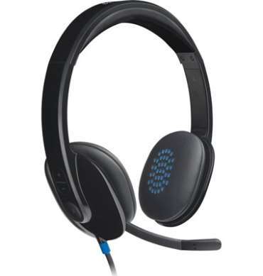 Logitech H540 USB Computer Headset - Black