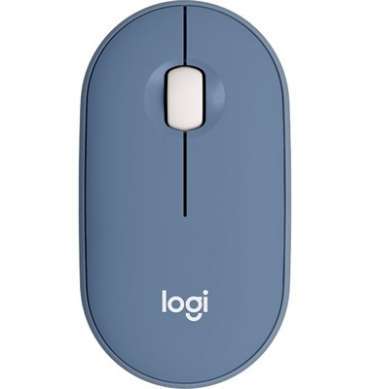 Logitech Pebble M350 Wireless Mouse (Blueberry)