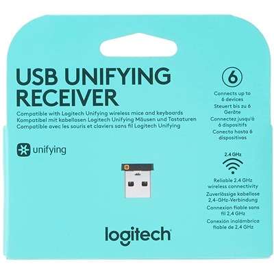 Logitech USB Unifying Receiver for Unifying Mouse or Keyboard